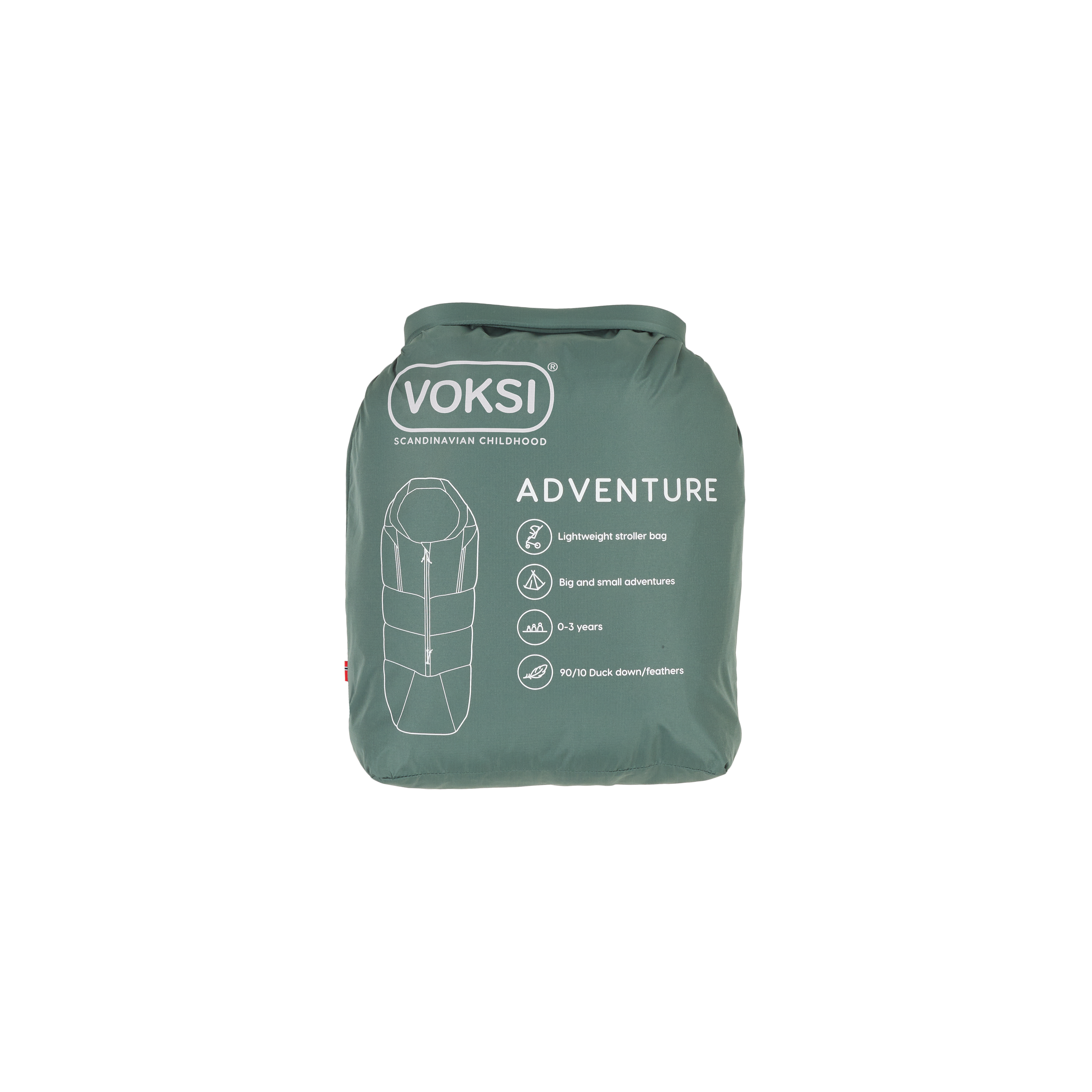Voksi Adventure - Dark Sea Green